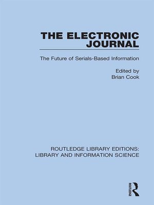 cover image of The Electronic Journal
